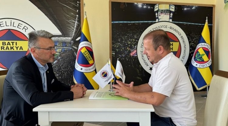 ABTTF’den Batı Trakya Fenerbahçeliler Kültür ve Spor Derneği’ne ziyaret