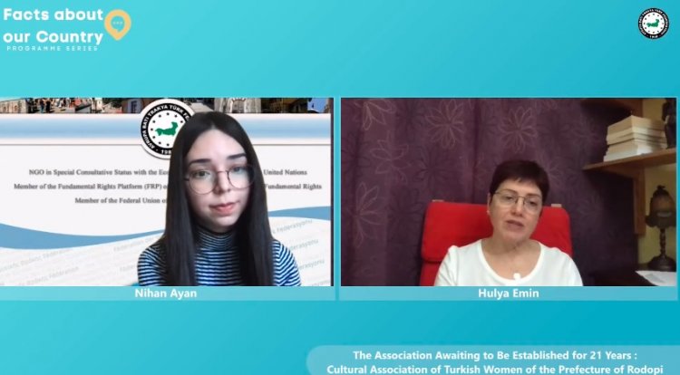 The legal struggle of the Cultural Association of Turkish Women of the Prefecture of Rodopi which has been waiting to be registered for 21 years was discussed in the “Facts about Our Country” programme