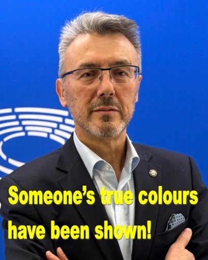 Someone’s true colours have been shown!  