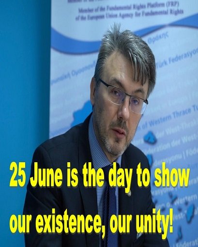 25 June is the day to show our existence, our unity!