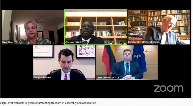 ABTTF attended the UN webinar on freedom of assembly and association