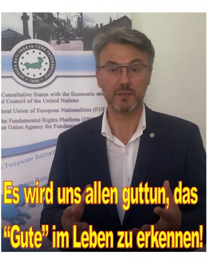 Es wird uns allen guttun, das “Gute” im Leben zu erkennen!