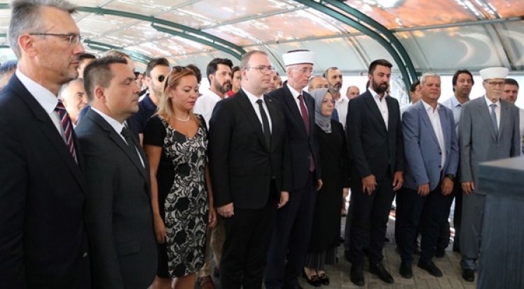 ABTTF Başkanı Habip Oğlu, 15 Temmuz anma törenine katıldı
