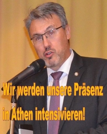 Wir werden unsere Präsenz in Athen intensivieren!