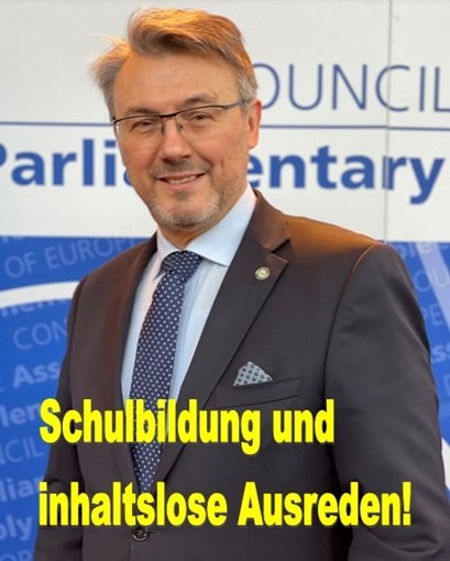 Schulbildung und inhaltslose Ausreden!