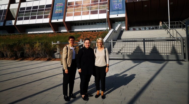 The delegation of Western Thrace Turks payed a visit to Strasbourg 