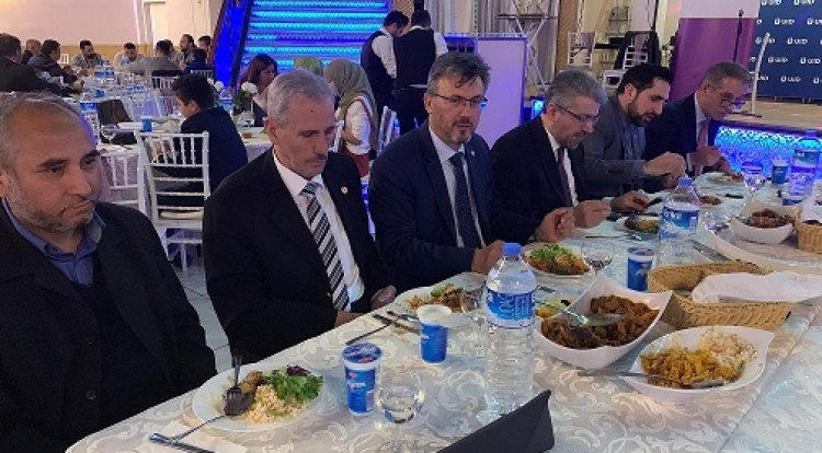 ABTTF Uluslararası Demokratlar Birliği’nin iftar programına katıldı