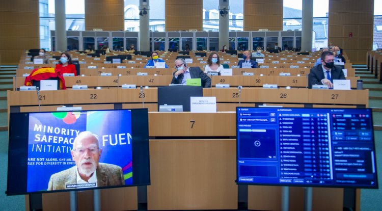 ABTTF, Avrupa Parlamentosu’nda “Azınlıkları Koruma Paketi” girişiminin ele alındığı halka açık oturuma katıldı