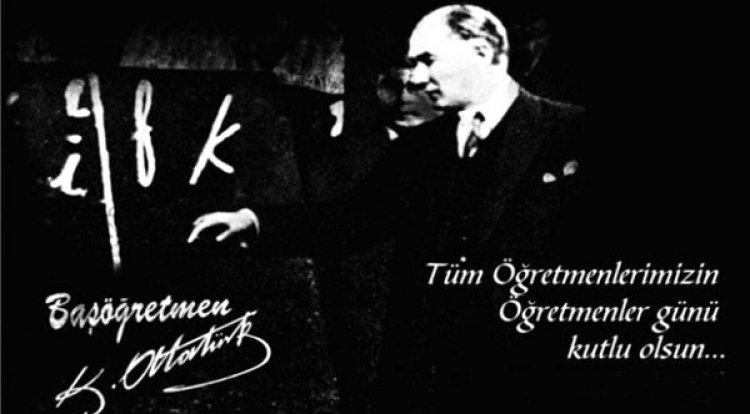 Tüm öğretmenlerimizin 24 Kasım Öğretmenler Günü kutlu olsun!