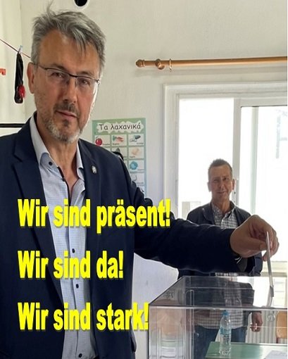 Wir sind präsent! Wir sind da! Wir sind stark!