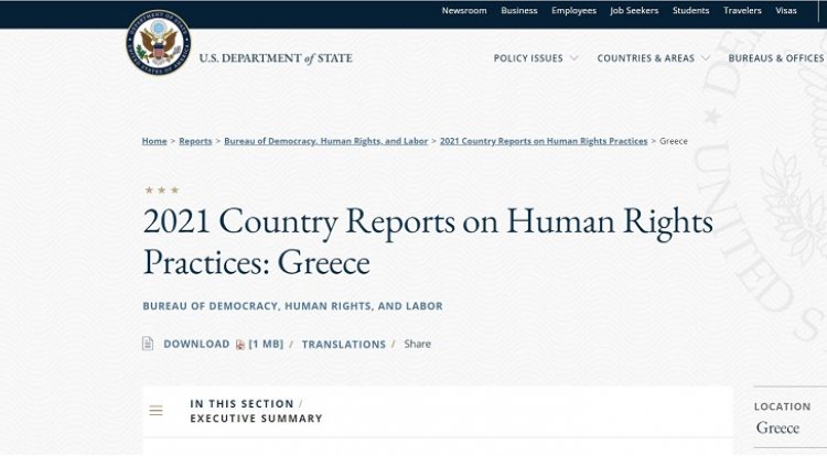 ABTTF’den Yunanistan 2021 İnsan Hakları Raporu’na paralel rapor