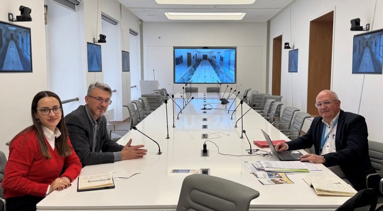 ABTTF President Habip Oğlu met with UN Special Rapporteur on Minority Issues Levrat