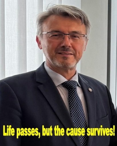 Life passes, but the cause survives!