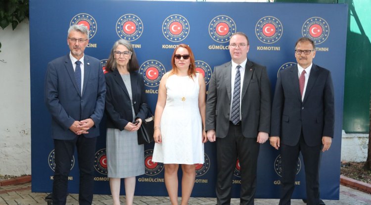 ABTTF Başkanı Habip Oğlu, Gümülcine’de bayramlaşma törenlerine katıldı 