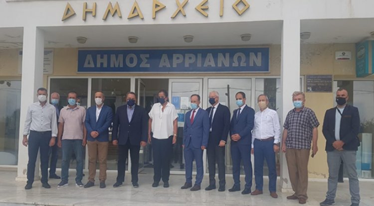 Η Μπακογιάννη, Πρόεδρος της Επιτροπής Ανάπτυξης της Θράκης, επισκέφθηκε τη Δυτική Θράκη