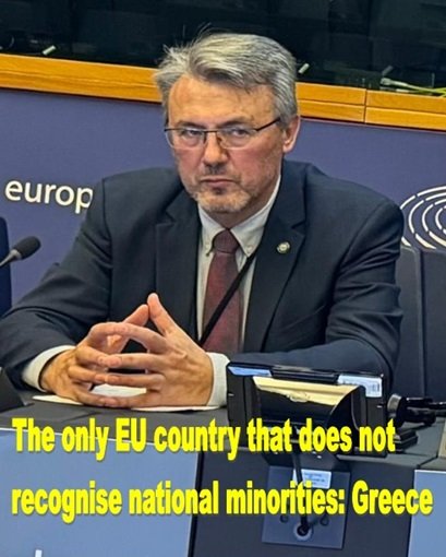 The only EU country that does not recognise national minorities: Greece