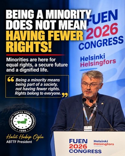 Being a minority does not mean having fewer rights!
