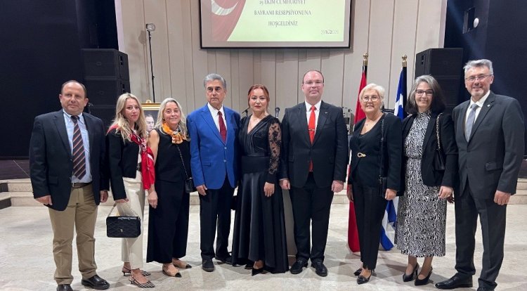 ABTTF Başkanı 29 Ekim Cumhuriyet Bayramı resepsiyonuna katıldı 