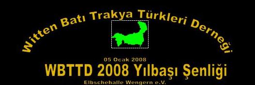 WİTTEN DERNEĞİ AİLE GECESİ 5 OCAK CUMARTESİ AKŞAMI BATI TRAKYA'DAN MİLLETVEKİLLERİ VE MÜFTÜNÜNÜN KATILIMIYLA DÜZENLENİYOR